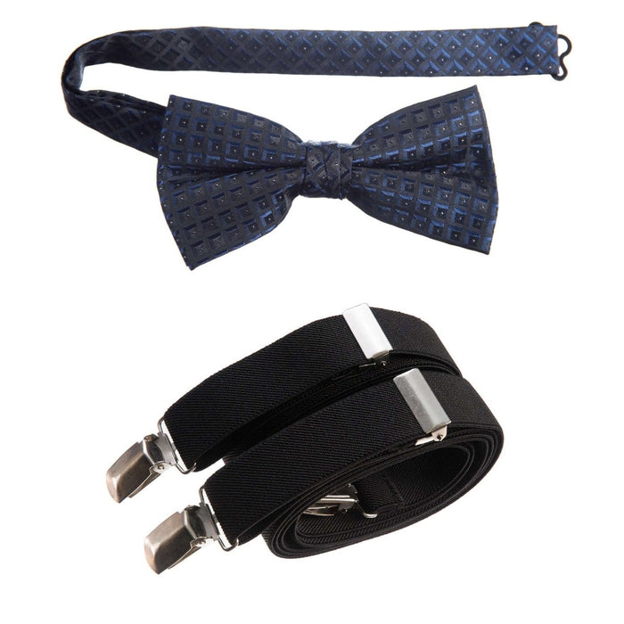 Navy Blue Stardust with Black