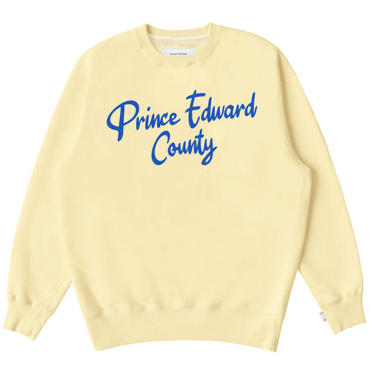 Made in Canada Prince Edward County Sweatshirt Butter - Unisex - Province of Canada