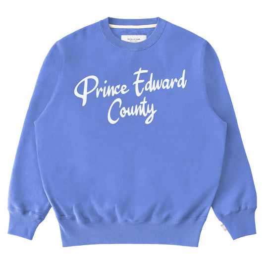 Made in Canada Prince Edward County Sweatshirt Periwinkle - Unisex - Province of Canada