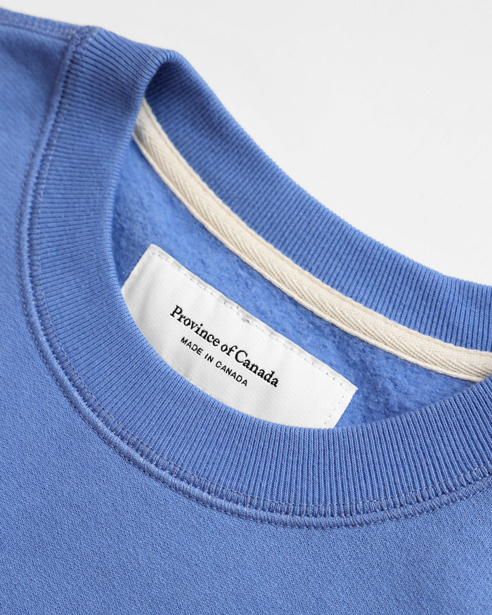 Made in Canada Prince Edward County Sweatshirt Periwinkle - Unisex - Province of Canada
