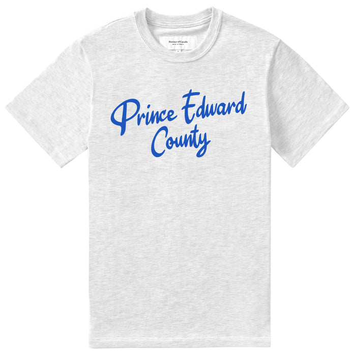 Made in Canada 100% Organic Cotton Prince Edward County Tee Cloud - Unisex - Province of Canada