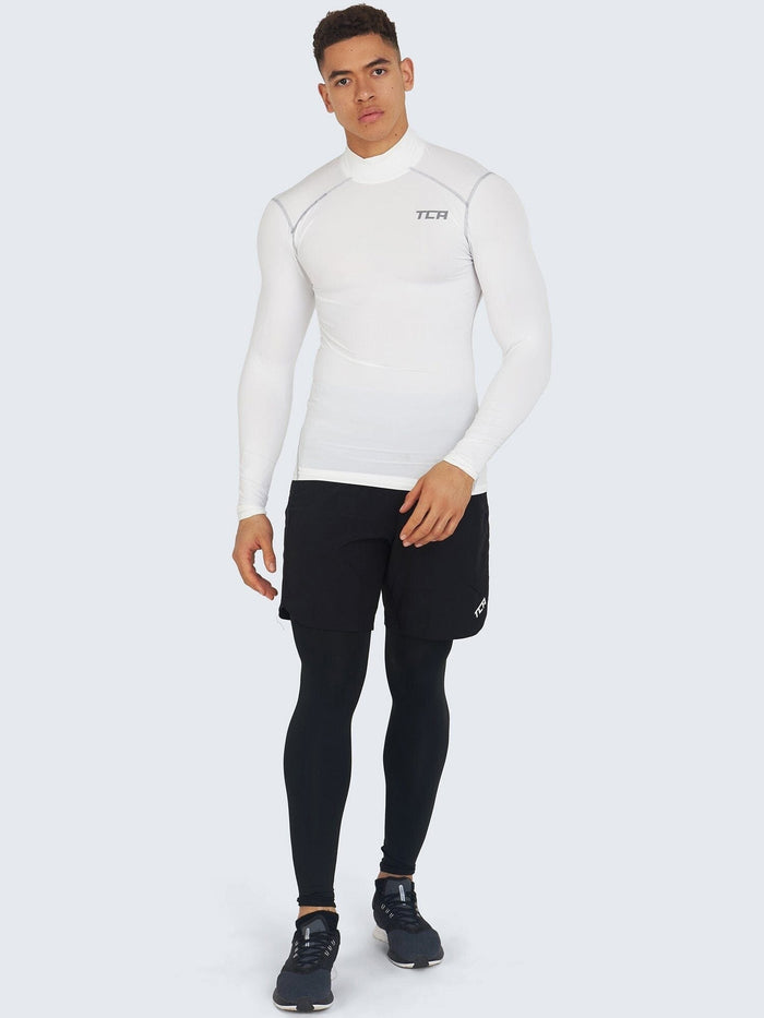 Pro Performance Compression Base Layer Long Sleeve Mock Neck For Men