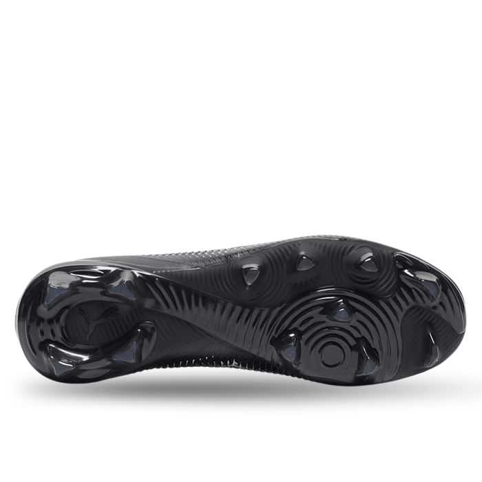 Puma Future 8 Match FG/AG Soccer Cleats (Black/Cool Grey) | SoccerWearhouse