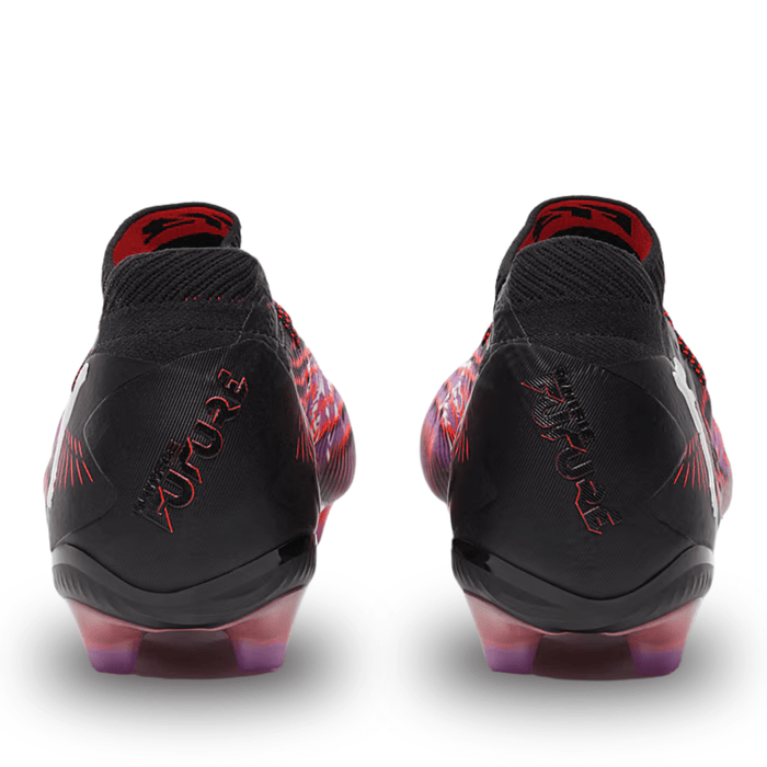 Puma Future 8 Ultimate FG Soccer Cleats (Black/Glowing Red) | SoccerWearhouse