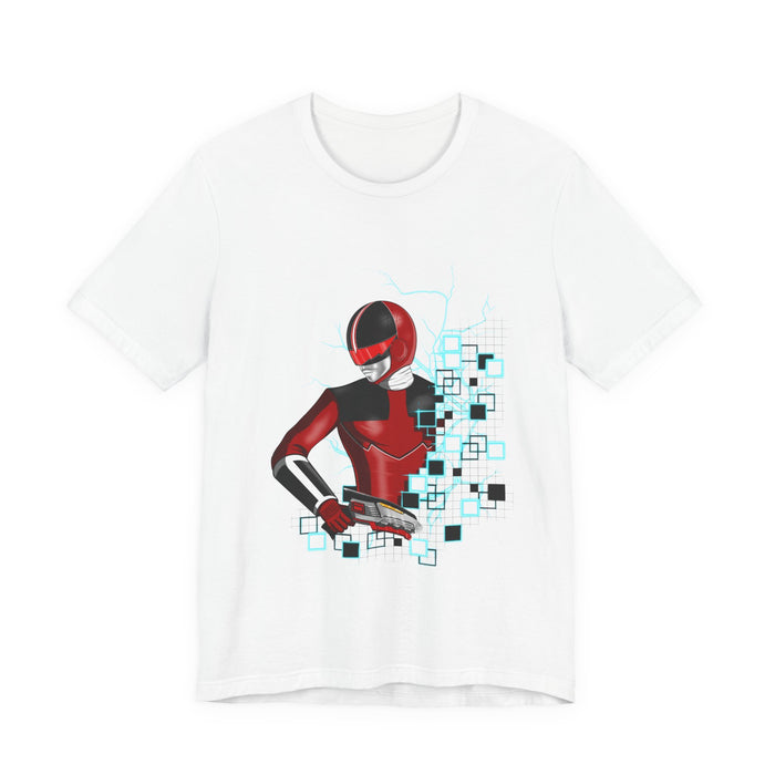 Quantum Ranger Tee Super Sentai T Shirt Custom Graphic Art Cosplay Shirts Rangers Retro Vintage 90s