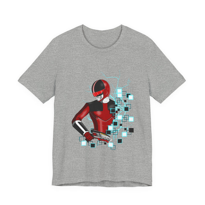 Quantum Ranger Tee Super Sentai T Shirt Custom Graphic Art Cosplay Shirts Rangers Retro Vintage 90s