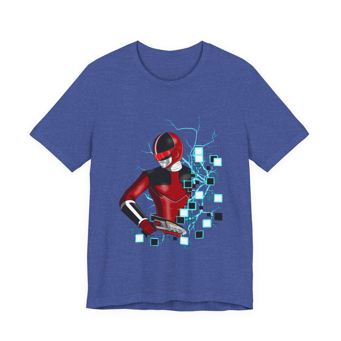 Quantum Ranger Tee Super Sentai T Shirt Custom Graphic Art Cosplay Shirts Rangers Retro Vintage 90s