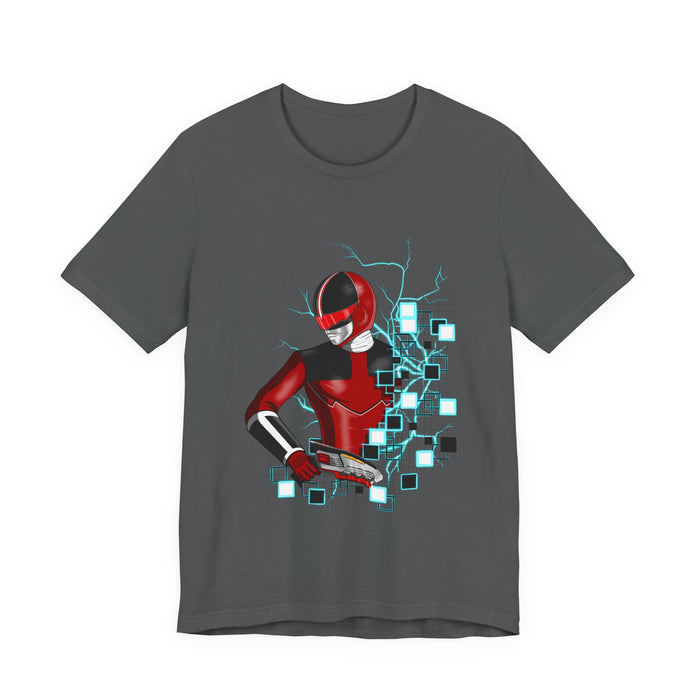 Quantum Ranger Tee Super Sentai T Shirt Custom Graphic Art Cosplay Shirts Rangers Retro Vintage 90s