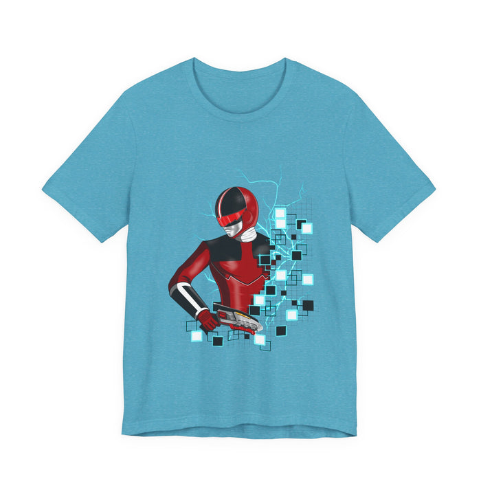 Quantum Ranger Tee Super Sentai T Shirt Custom Graphic Art Cosplay Shirts Rangers Retro Vintage 90s