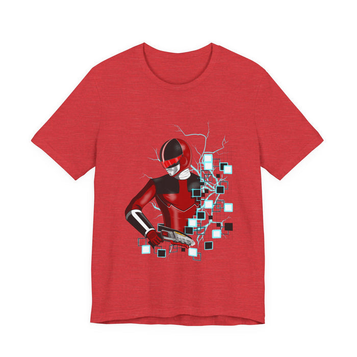 Quantum Ranger Tee Super Sentai T Shirt Custom Graphic Art Cosplay Shirts Rangers Retro Vintage 90s