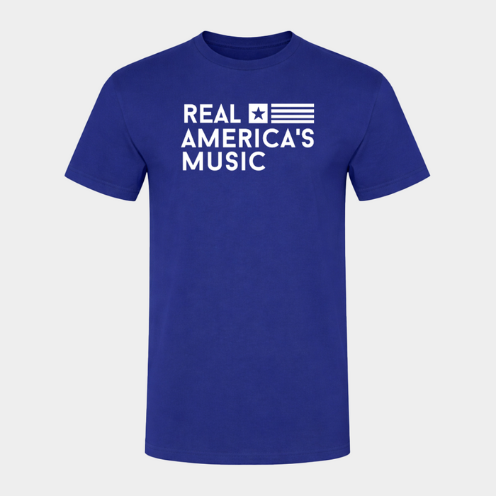 Real America's Music T-Shirt – Royal