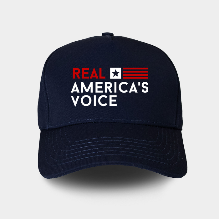Real America’s Voice™ USA-Made Structured Hat – Navy