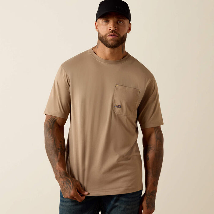 Rebar Workman Born For This T-Shirt- Greige