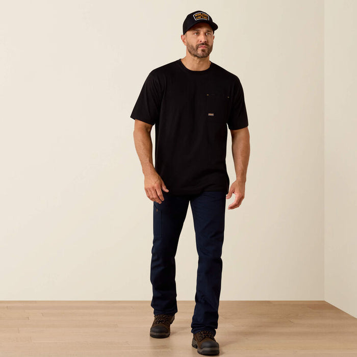 Rebar Workman Graveyard T-Shirt- Black