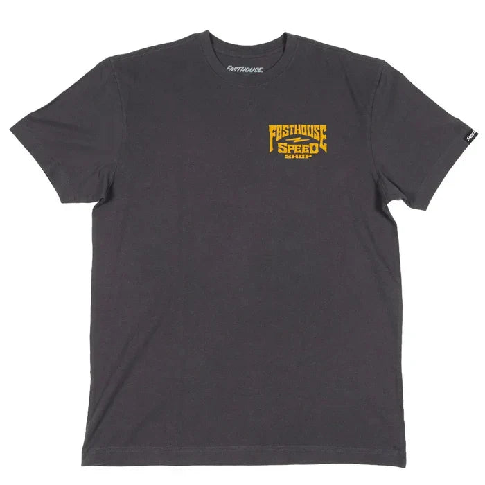 Record SS Tee - Graphite Black