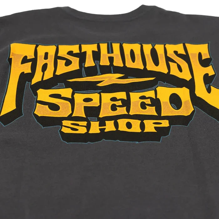 Record SS Tee - Graphite Black