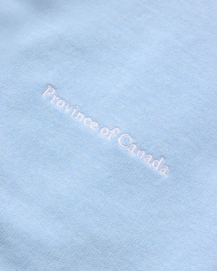 Made in Canada Relaxed French Terry Sweatpant Sky Blue 100% Cotton - Unisex - Province of Canada