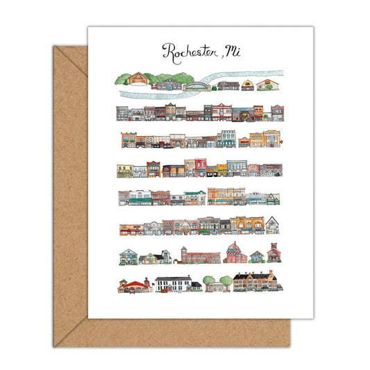 Rochester, MI Greeting Card