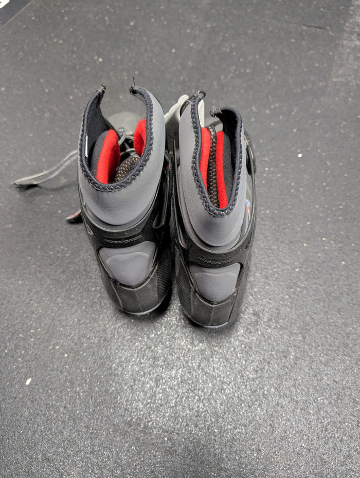Rossignol X-s 1000 Black Adult Size Specific 10.5 Used Cross Country Boots