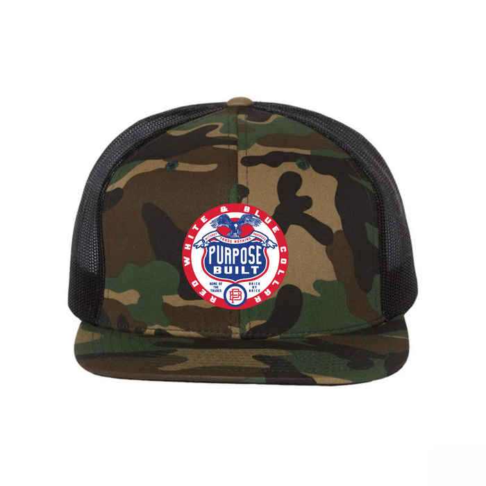 Purpose-Built RWBC 2.0 patch hat in camo and black