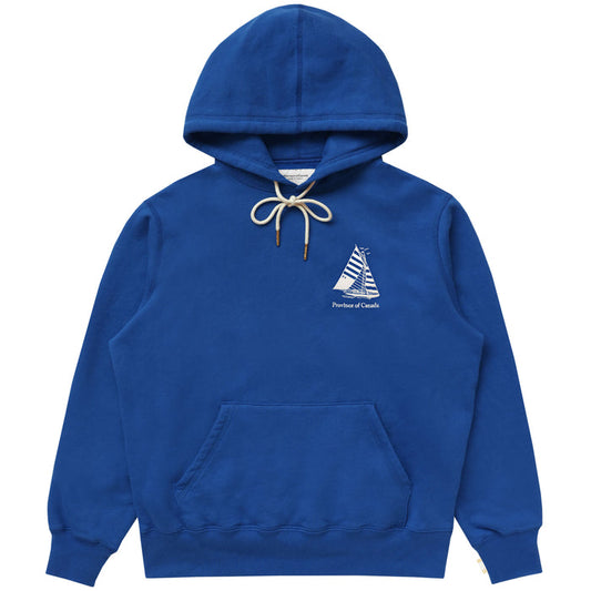Made in Canada Sailboat Fleece Hoodie Blue - Unisex - Province of Canada