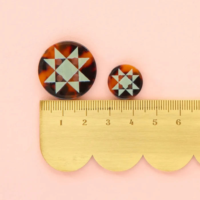 Sarah Hearts Premium Buttons