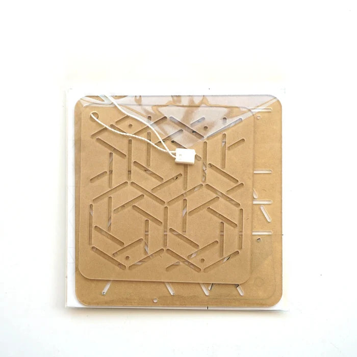 Sashiko Stencil Musubi-Kasane-Kikkou # QSS2021-25