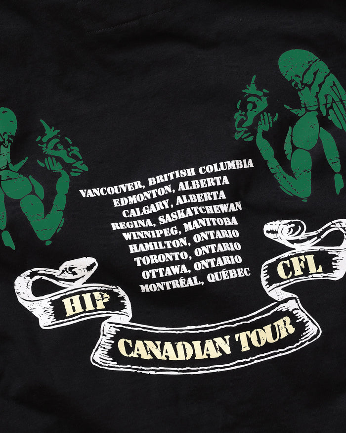 Made in Canada Saskatchewan Roughriders CFL x The Tragically Hip Tee - Unisex - Province of Canada