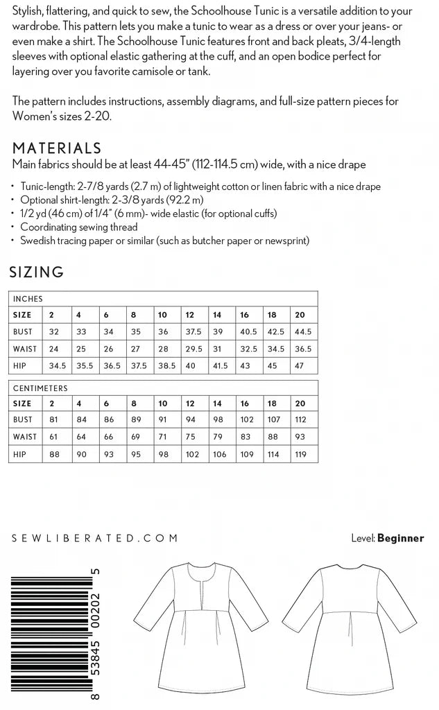 Schoolhouse Tunic