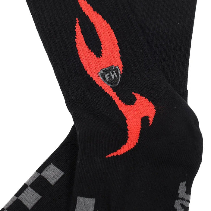 Fasthouse Scorched sock in black, alternate product view