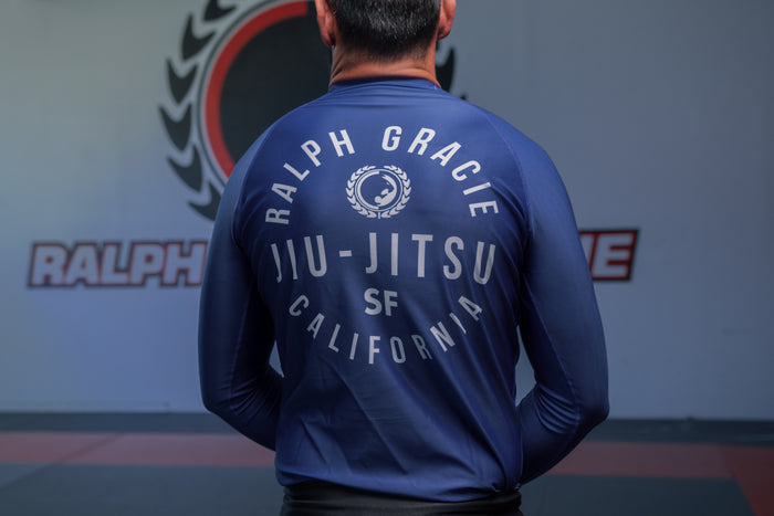 SF Classic Long Sleeve Rashguard - Blue