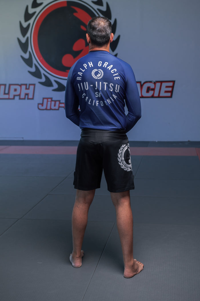 SF Classic Long Sleeve Rashguard - Blue