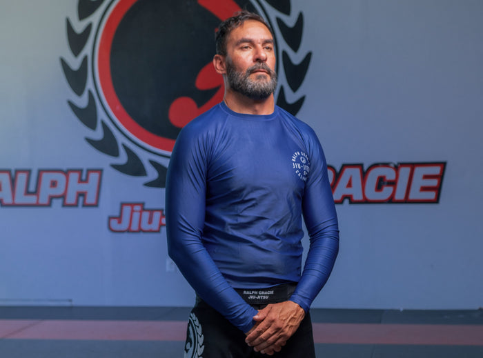 SF Classic Long Sleeve Rashguard - Blue