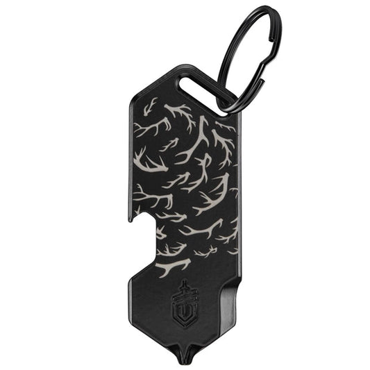 Gerber Shard DT keychain tool in black antler