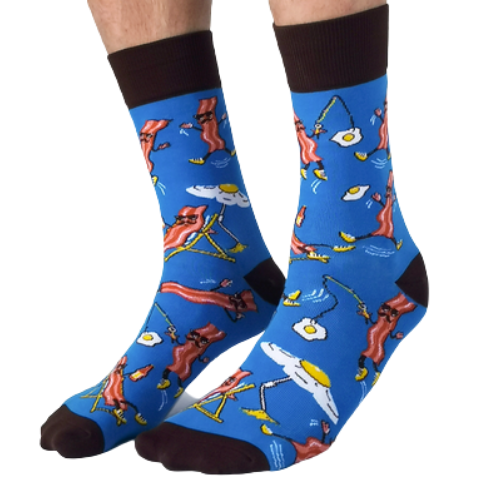 Sir Bacon Socks 2022 Bacon and Eggs Socks
