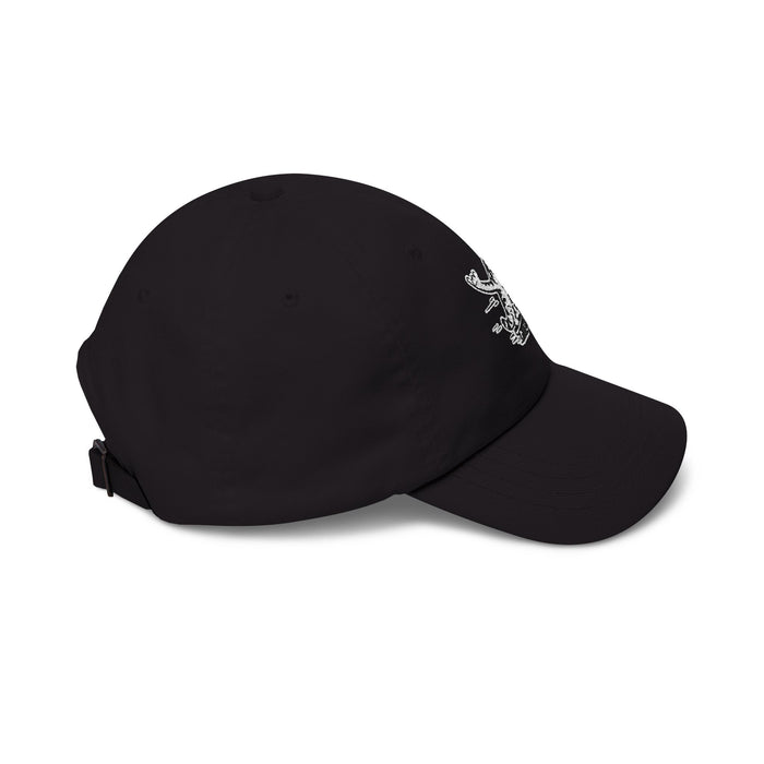 Skater Gecko Classic Dad Cap (Black)