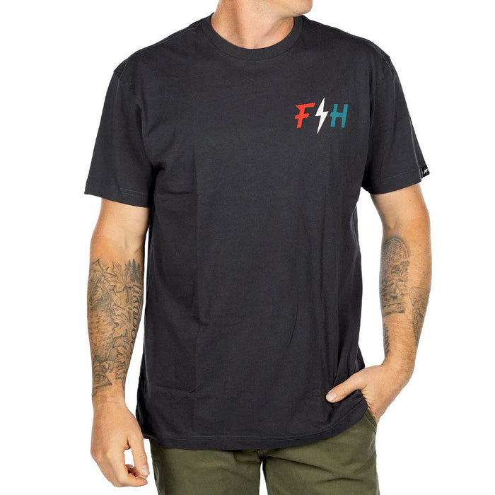 Fasthouse Soar graphic t-shirt in graphite black, alternate product view