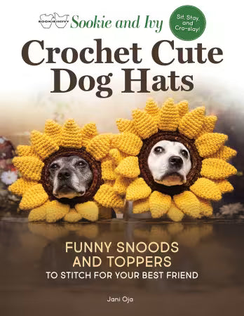 Sookie and Ivy Crochet Cute Dog Hats Funny Snoods and Toppers