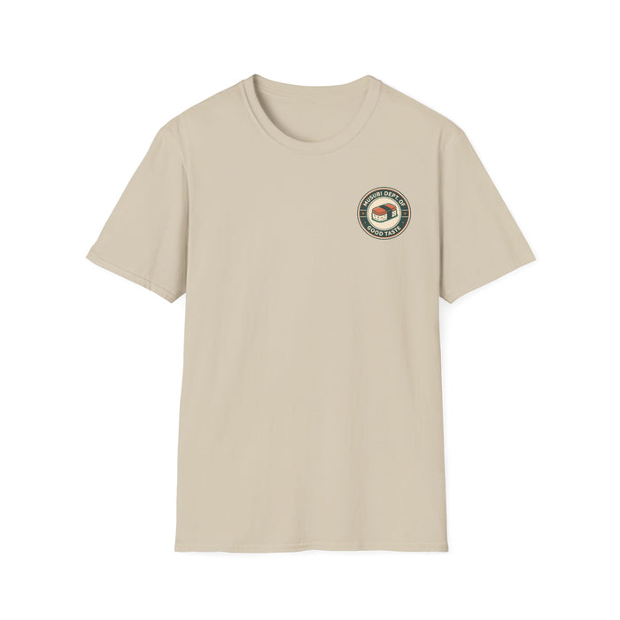 Spam Musubi Dept. of Good Taste T-Shirt (Front & Back)