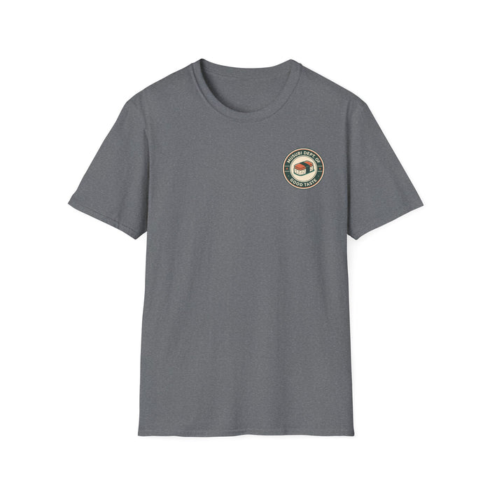 Spam Musubi Dept. of Good Taste T-Shirt (Front & Back)
