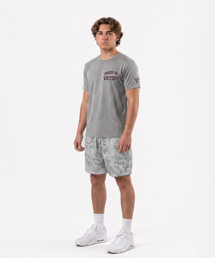 SR DRYLAND SHORT - WHITEOUT CAMO
