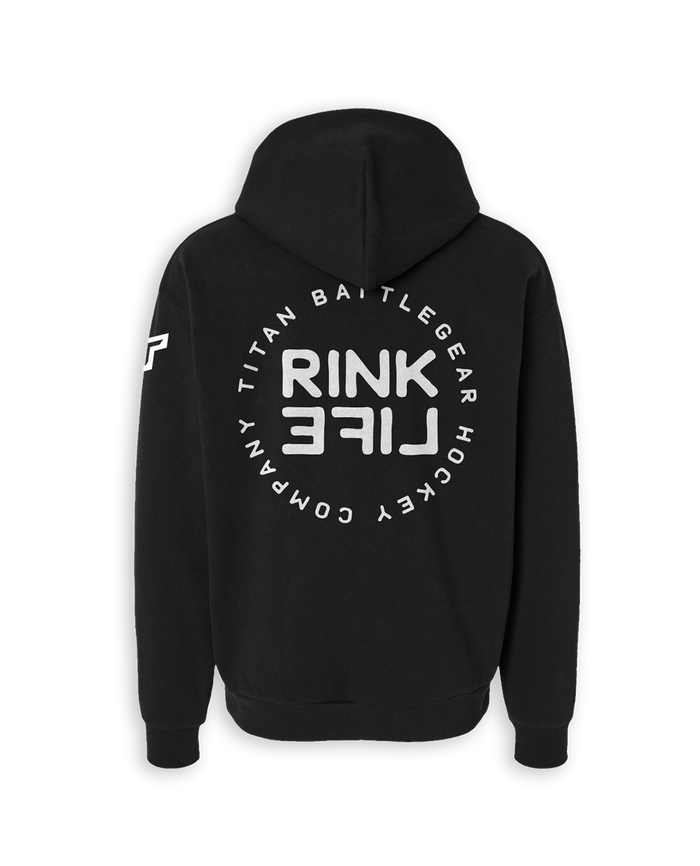SR RL CIRCLE HOODIE 2.0 - BLACK