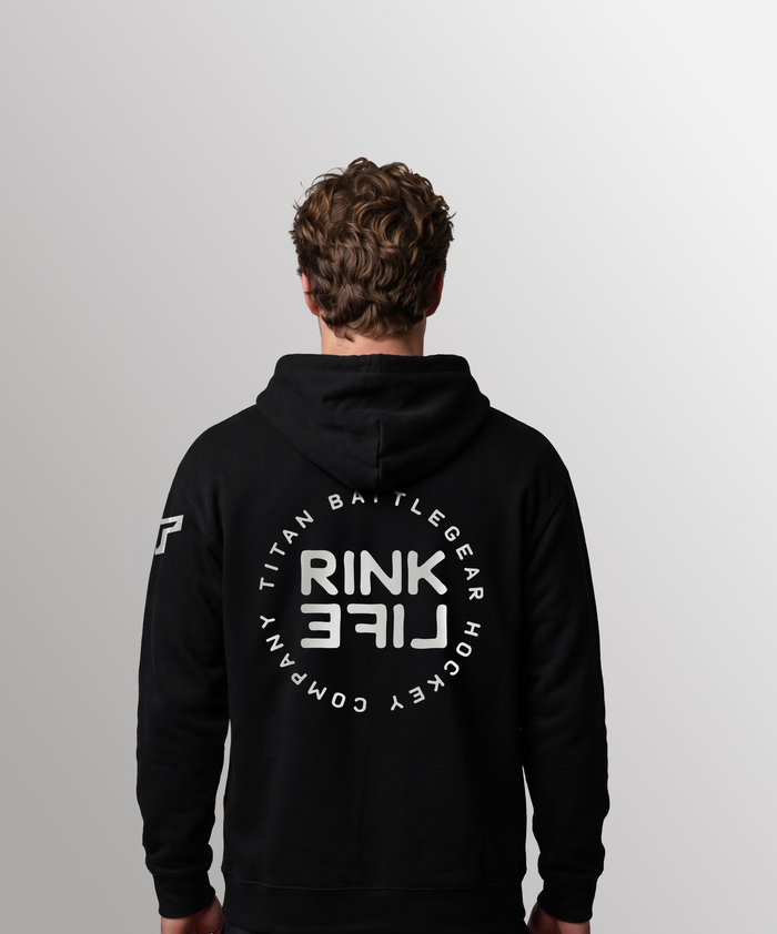 SR RL CIRCLE HOODIE 2.0 - BLACK