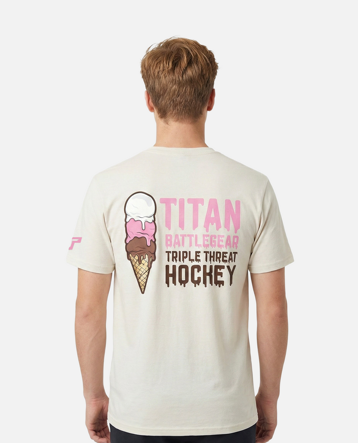SR Triple Threat Tee - Bone