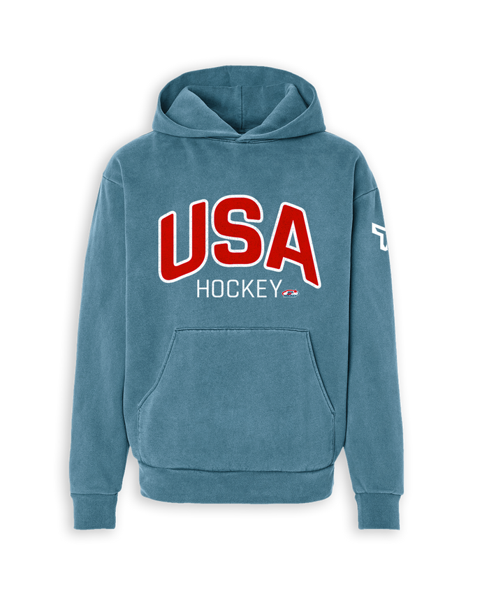 SR USA ARCH HOODIE - PIGMENT CAROLINA