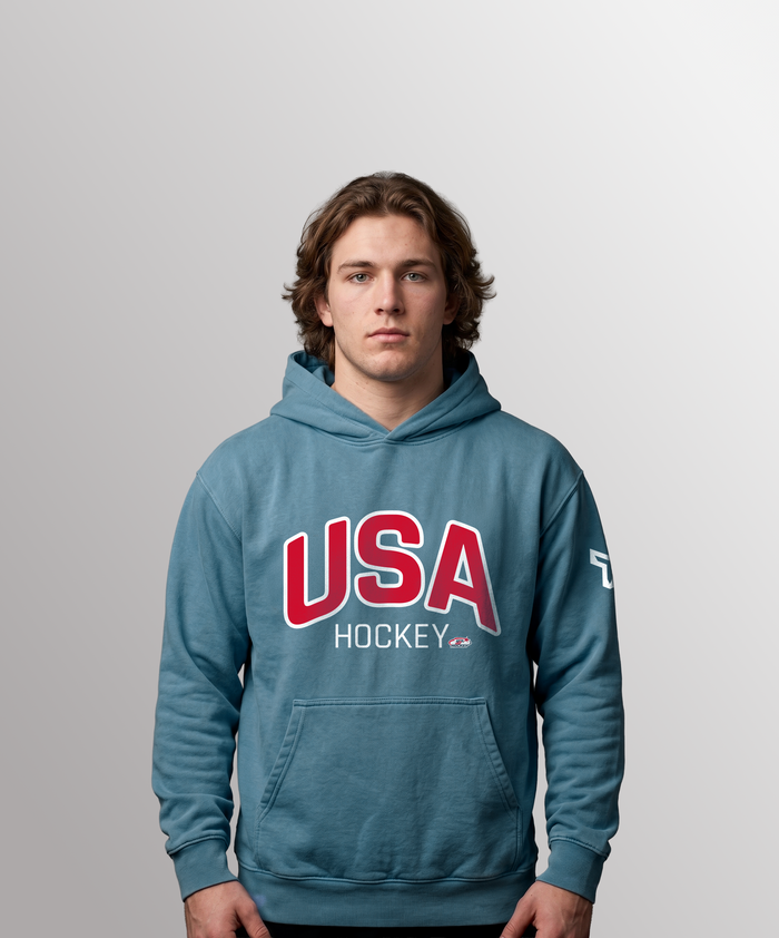 SR USA ARCH HOODIE - PIGMENT CAROLINA