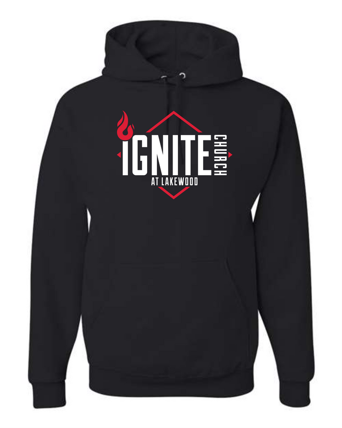 Stacked Logo Hoodie