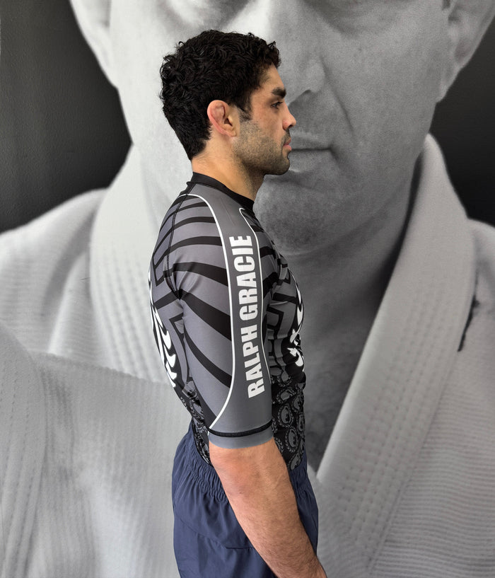 Standard Short Sleeve Rashguard - Gray