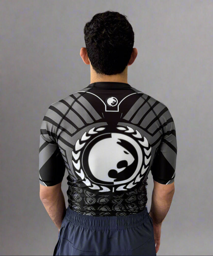 Standard Short Sleeve Rashguard - Gray