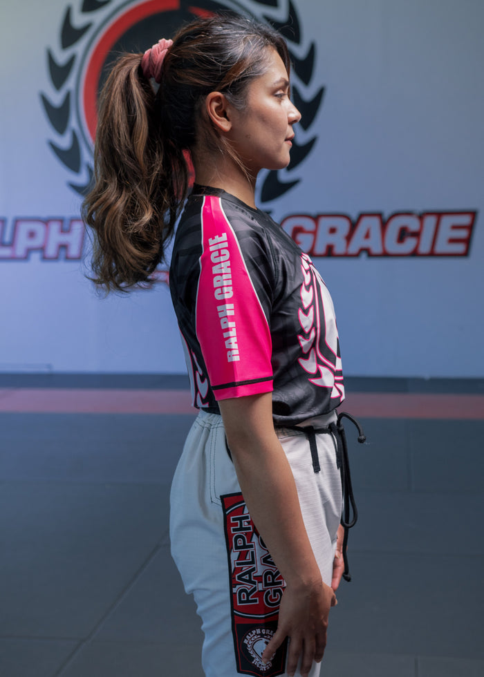 Standard Short Sleeve Rashguard- Pink